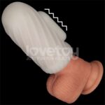 Knights Ring Vibrating Dual Purpose Sleeve - Image 2