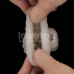 Knights Ring Vibrating Dual Purpose Sleeve - Image 12