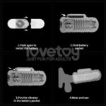Knights Ring Vibrating Dual Purpose Sleeve Drip - Image 19