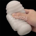 Knights Ring Vibrating Dual Purpose Sleeve Wavy - Image 13