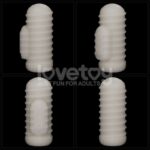 Knights Ring Vibrating Dual Purpose Sleeve Wavy - Image 14
