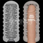 Knights Ring Vibrating Dual Purpose Sleeve Wavy - Image 15