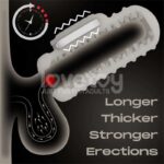 Knights Ring Vibrating Dual Purpose Sleeve Wavy - Image 22