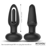 Sasha Vibrating Plug with Flipping Tongue and Remote Control - Image 7