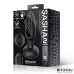 Sasha Vibrating Plug with Flipping Tongue and Remote Control - Image 8