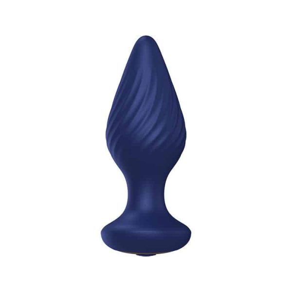 Spiral Butt Plug with Vibration and Remote - Image 2
