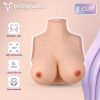Boodie Realistisk Brystprotese E-Skål Flydende Silikone fra BODYMATCH billede 2