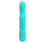 Mariana Vibrator 4 in 1 Silicone Turquoise - Image 2