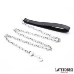 Black Chain Leash 100cm - Image 2