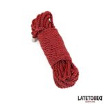 Bondage Rope 10m Burgundy