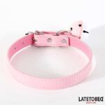 Collar with Bell Adjustable Pink - Image 2