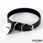 Collar with Bell Black Adjustable