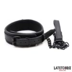 Neoprene Bondage Collar and Leash - Image 2