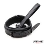 Neoprene Bondage Collar and Leash - Image 3