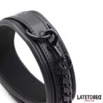 Neoprene Bondage Collar and Leash - Image 4