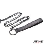 Neoprene Bondage Collar and Leash - Image 5