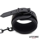 Neoprene Handcuffs Black - Image 3