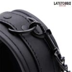 Neoprene Handcuffs Black - Image 4