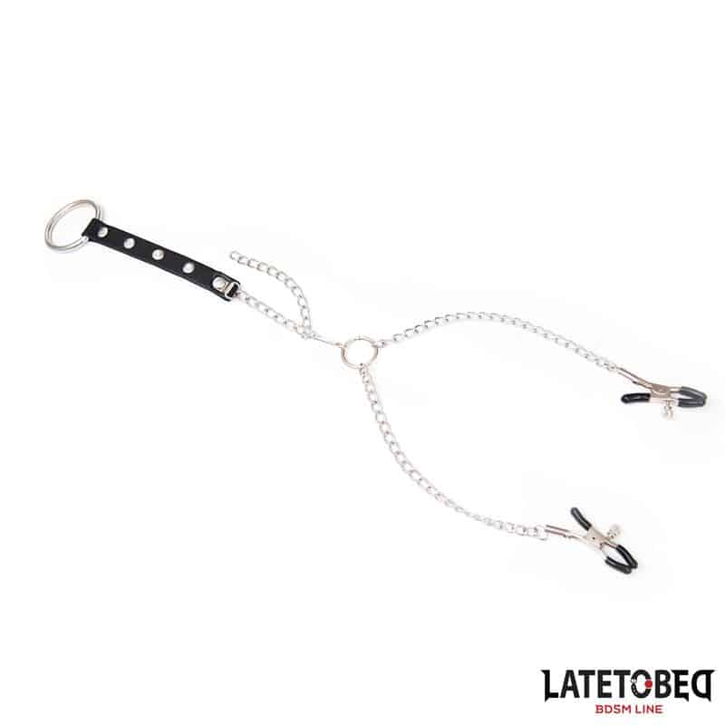 Nipple-Clamps-Cock-Ring-Set-Adjustable Nipple Clamps Cock Ring Set Adjustable - Image 1