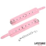 Premium Fur Lined Handcuffs Pink - Image 5