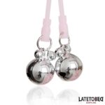 Skull Nipple Clamps with Ring Bells - Image 3