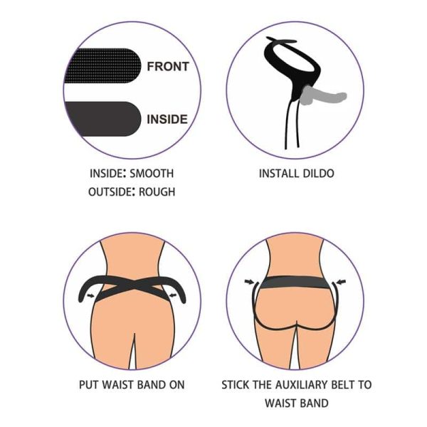 Adjustable Strap On with Dildo 7.5 - Image 16