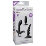 Anal Party 3pcs Pack Black