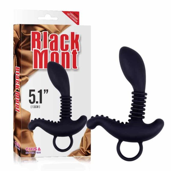 Anal Stimulator Booty Exciter Silicone Black - Image 5
