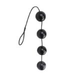 Anal and Vaginal Balls 65 x 6 cm Black - Image 4