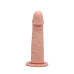 Baile Strap-on with Vibrating Dildo Flesh 15 cm - Image 3