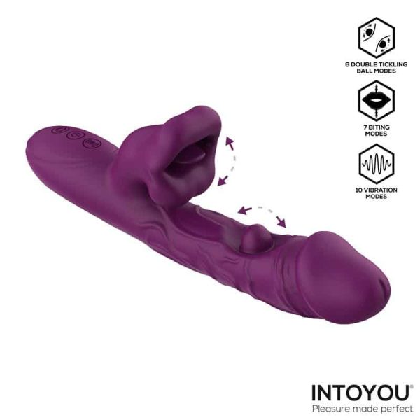Bella Vibe with Double Tickling Ball and Biting 3 Motors - Image 5