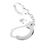 Designer Metal Handcuffs Silver