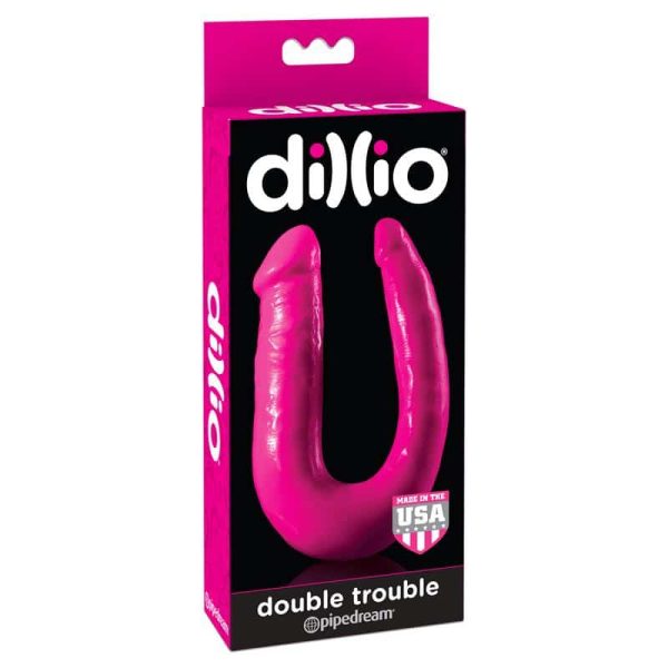 Dildo Double Trouble Pink - Image 4