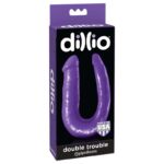 Dildo Double Trouble Purple - Image 2
