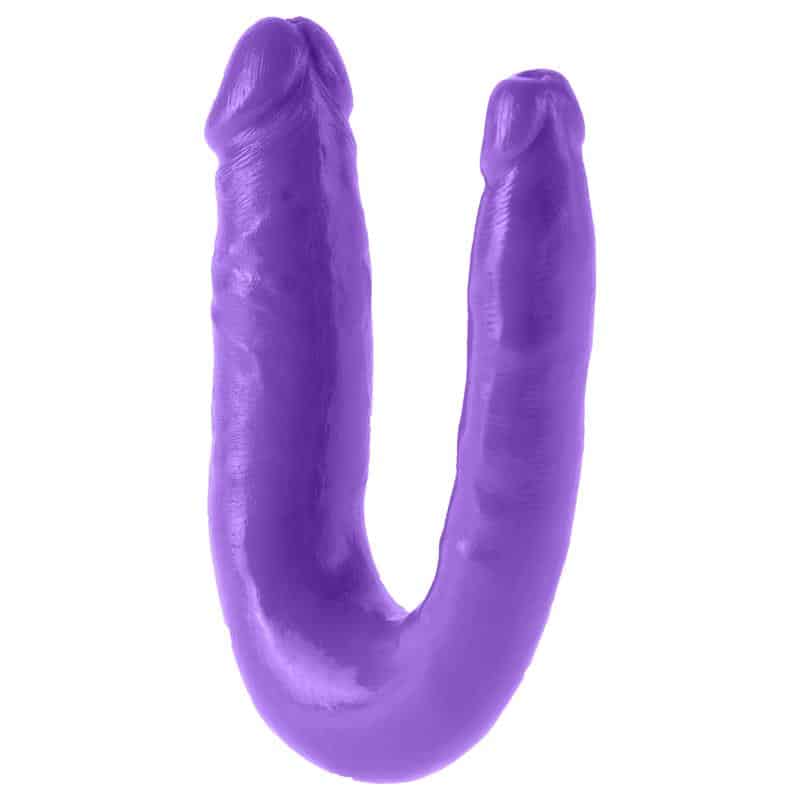 Dildo-Double-Trouble-Purple Dildo Double Trouble Purple - Image 1