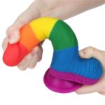 Dildo Prider 7.5 Liquid Silicone LGBT - Image 7
