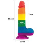 Dildo Prider 7.5 Liquid Silicone LGBT - Image 10