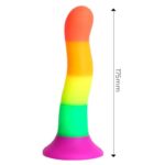 Dildo Rainbow Color LGBT 18 cm - Image 5