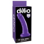 Dildo Slim 15,2 cm Purple - Image 4