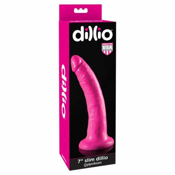 Dildo Slim 17,8 cm Pink - Image 2