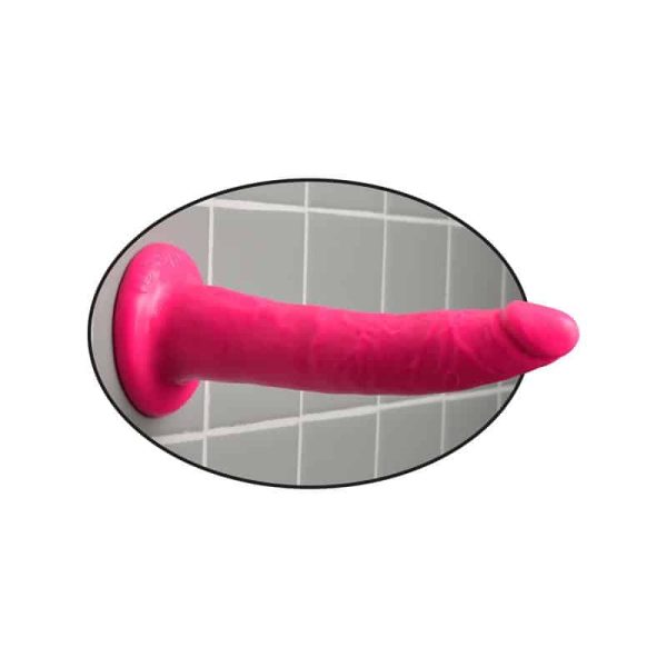 Dildo Slim 17,8 cm Pink - Image 3