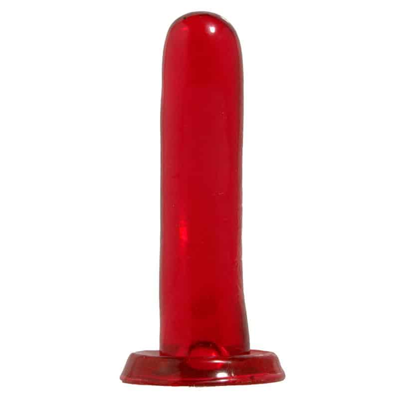 Dildo-Smoothy-14-cm-Red Dildo Smoothy 14 cm Red - Image 1