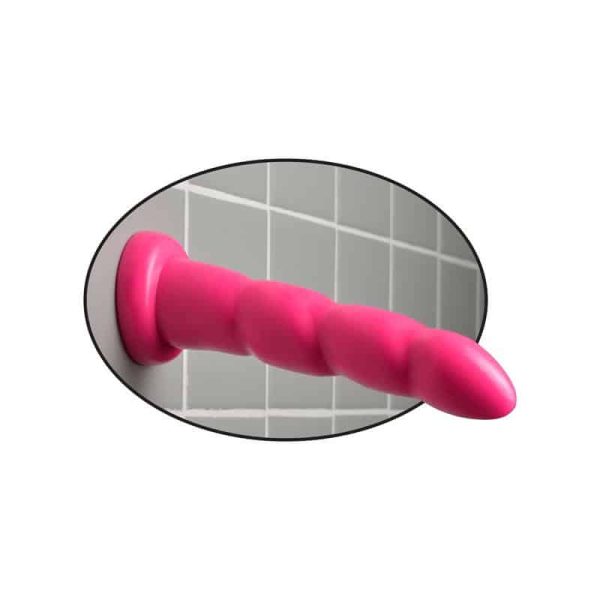 Dildo Twister 15,2 cm Pink - Image 2