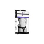 Domina Wide Band Strap On Harness Black - Image 5