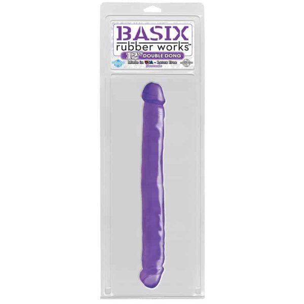 Double Dildo 30,5 cm Purple - Image 6