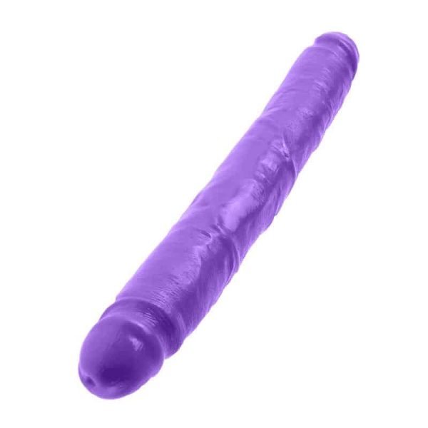 Double Dildo 30,5 cm Purple - Image 3