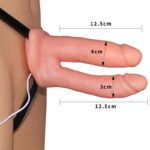 Double Hollow Dildo  Strap On Vibrating - Image 2