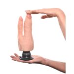 Double Realistic Vibe No. 8 19 cm Flesh - Image 5