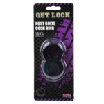 Duo Cock 8 Ball Ring-black - Image 2