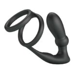 Emoni Vibrating Butt Plug and Cock Ring - Image 2
